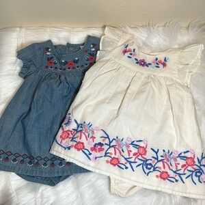 Baby Spring Summer Floral Dresses Set